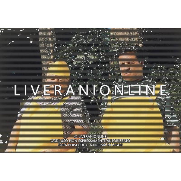 FILM\'LE NUOVE COMICHE\' NELLA FOTO PAOLO VILLAGGIO-RENATO POZZETTO AG ALDO LIVERANI