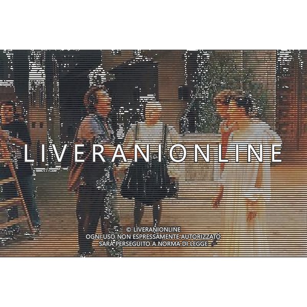 FILM\'LE NUOVE COMICHE\' NELLA FOTO PAOLO VILLAGGIO-NERI PARENTI AG ALDO LIVERANI