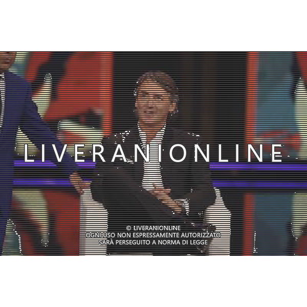 ROBERTO MANCINI TRASMISSIONE TV: \' CHIAMBRETTI NIGHT\' © ANTONIO SORANO - AG. ALDO LIVERANI SAS