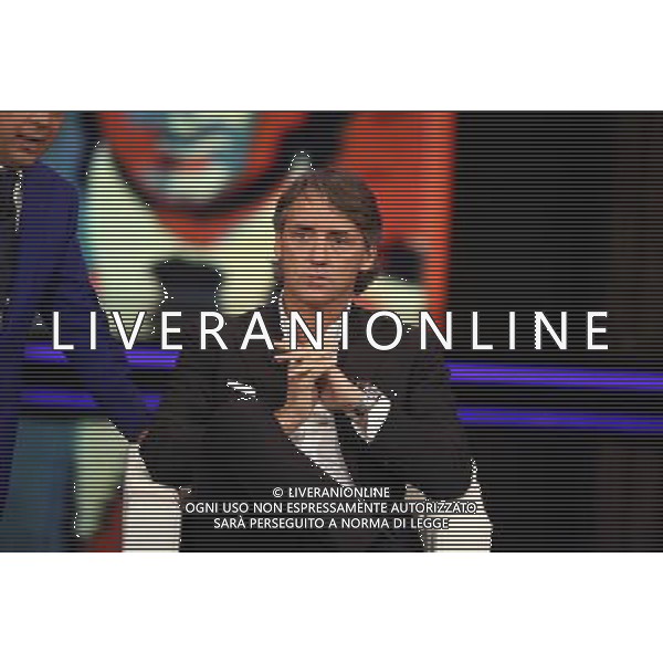 ROBERTO MANCINI TRASMISSIONE TV: \' CHIAMBRETTI NIGHT\' © ANTONIO SORANO - AG. ALDO LIVERANI SAS