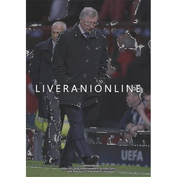 Manchester United Manager Sir Alex Ferguson after the final whistle, Manchester United Vs FC Porto, European Champion Clubs Cup 1/4 final 1st Leg, Old Trafford, Manchester, Date 070409 PH.AGENZIA ALDO LIVERANI S A S ONLY ITALY 