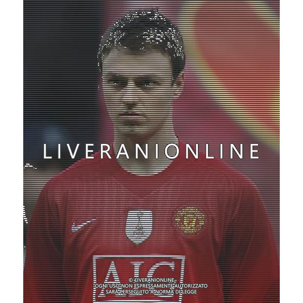 Manchester United\'s Jonny Evans, Manchester United Vs FC Porto, European Champion Clubs Cup 1/4 final 1st Leg, Old Trafford, Manchester, Date 070409 PH.AGENZIA ALDO LIVERANI S A S ONLY ITALY 