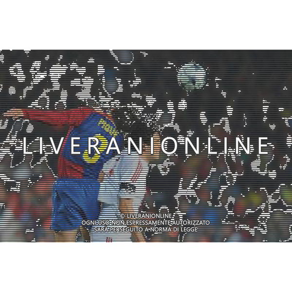 Champions League 2008/2009 Quarti di Finale - Andata Barcellona - 08.04.2009 Barcellona-Bayern Monaco Nella Foto:PIQUE-TONI LUCA /Ph.Vitez-Ag. Aldo Liverani