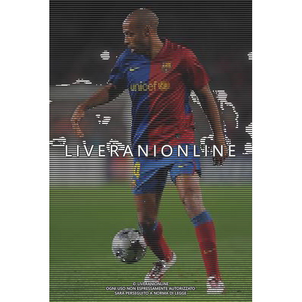 Champions League 2008/2009 Quarti di Finale - Andata Barcellona - 08.04.2009 Barcellona-Bayern Monaco Nella Foto:HENRY THIERRY /Ph.Vitez-Ag. Aldo Liverani