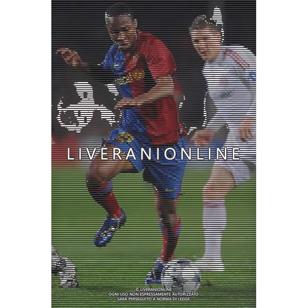 Champions League 2008/2009 Quarti di Finale - Andata Barcellona - 08.04.2009 Barcellona-Bayern Monaco Nella Foto:KEITA SEYDOU /Ph.Vitez-Ag. Aldo Liverani