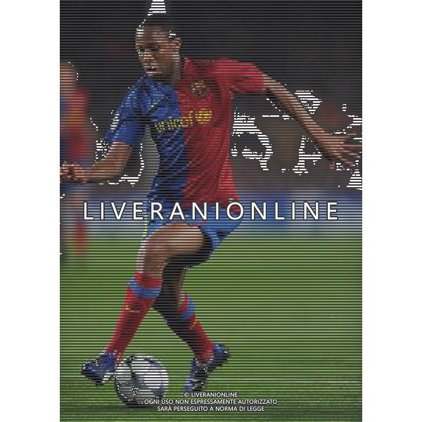 Champions League 2008/2009 Quarti di Finale - Andata Barcellona - 08.04.2009 Barcellona-Bayern Monaco Nella Foto:KEITA SEYDOU /Ph.Vitez-Ag. Aldo Liverani