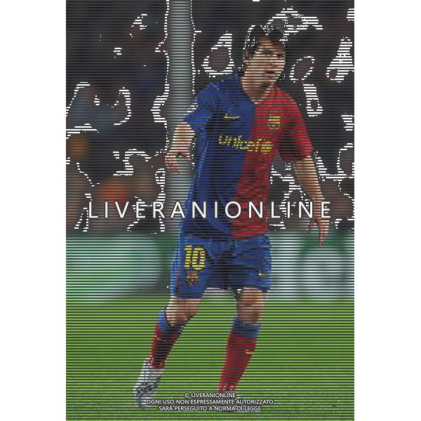 Champions League 2008/2009 Quarti di Finale - Andata Barcellona - 08.04.2009 Barcellona-Bayern Monaco Nella Foto:MESSI LIONEL /Ph.Vitez-Ag. Aldo Liverani