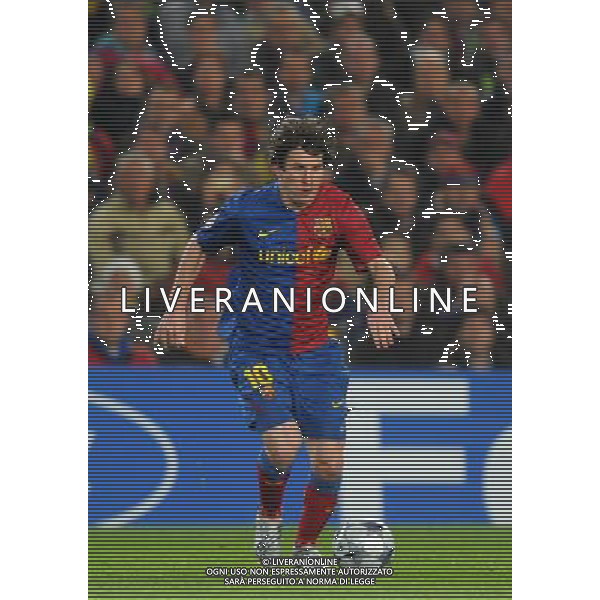 Champions League 2008/2009 Quarti di Finale - Andata Barcellona - 08.04.2009 Barcellona-Bayern Monaco Nella Foto:MESSI LIONEL /Ph.Vitez-Ag. Aldo Liverani