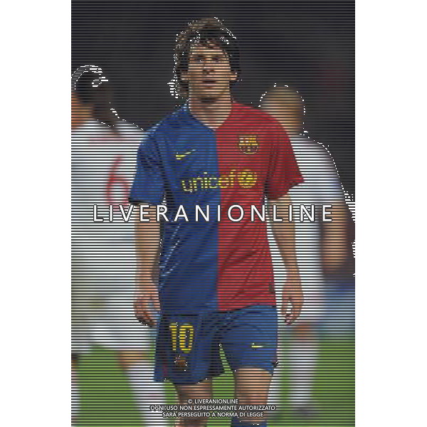 Champions League 2008/2009 Quarti di Finale - Andata Barcellona - 08.04.2009 Barcellona-Bayern Monaco Nella Foto:MESSI LIONEL /Ph.Vitez-Ag. Aldo Liverani
