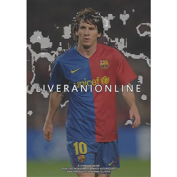 Champions League 2008/2009 Quarti di Finale - Andata Barcellona - 08.04.2009 Barcellona-Bayern Monaco Nella Foto:MESSI LIONEL /Ph.Vitez-Ag. Aldo Liverani
