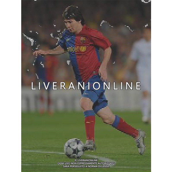 Champions League 2008/2009 Quarti di Finale - Andata Barcellona - 08.04.2009 Barcellona-Bayern Monaco Nella Foto:MESSI LIONEL /Ph.Vitez-Ag. Aldo Liverani