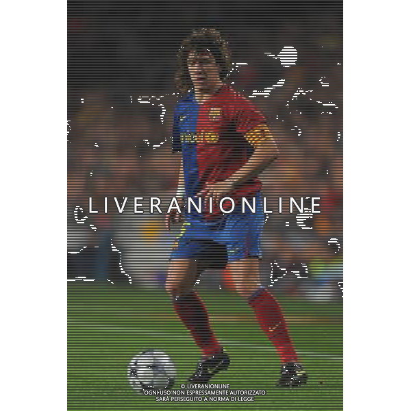 Champions League 2008/2009 Quarti di Finale - Andata Barcellona - 08.04.2009 Barcellona-Bayern Monaco Nella Foto:PUYOL CARLES /Ph.Vitez-Ag. Aldo Liverani