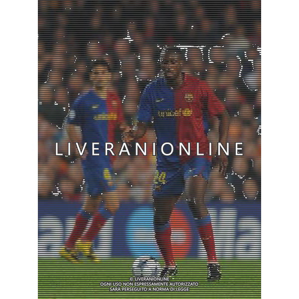Champions League 2008/2009 Quarti di Finale - Andata Barcellona - 08.04.2009 Barcellona-Bayern Monaco Nella Foto:TOURE\' YAYA /Ph.Vitez-Ag. Aldo Liverani
