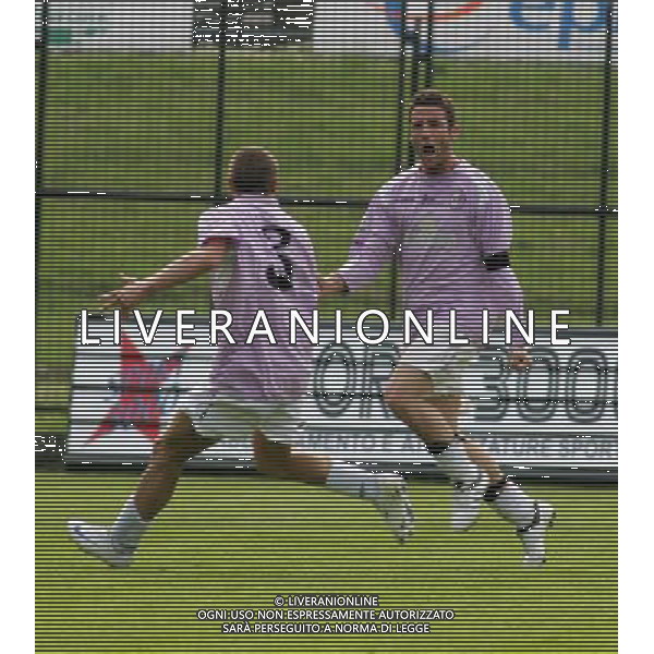 11/04/2009 legnano lega pro girone a sport calcio Legnano-Reggiana nella foto: il gol di nizzetto ph.ag.aldo liverani sas 