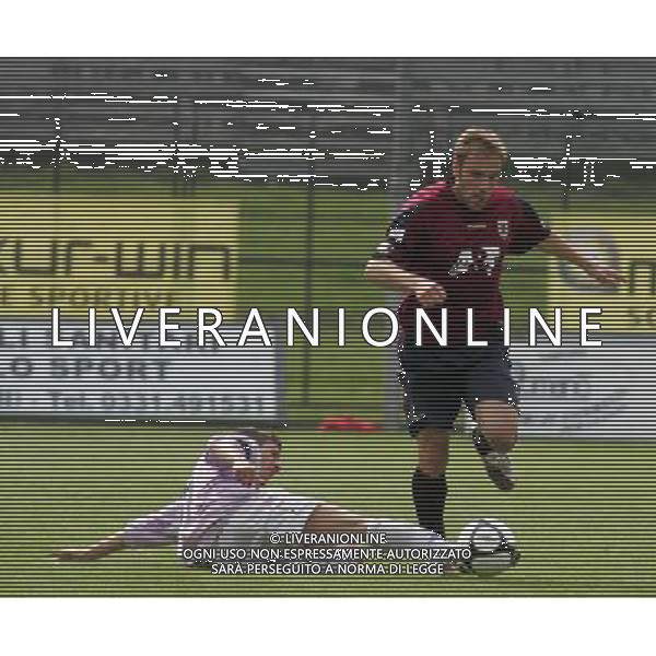 11/04/2009 legnano lega pro girone a sport calcio Legnano-Reggiana nella foto: Dell\'Acqua - Stefani ph.ag.aldo liverani sas 