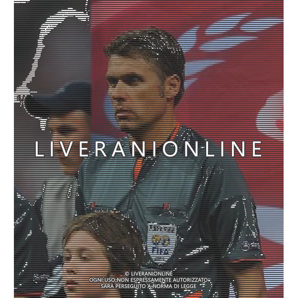 Champions League 2008/2009 Quarti di Finale - Ritorno Monaco - 14.04.2009 Bayern Monaco-Barcellona Nella Foto: arbitro roberto ROSETTI /Ph.Vitez-Ag. Aldo Liverani
