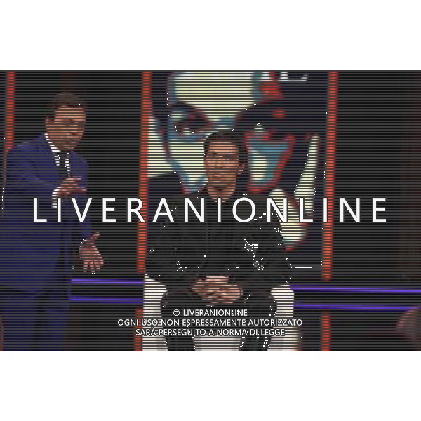 PIERO CHIAMBRETTI - GIGI BUFFON TRASMISSIONE TV: \' CHIAMBRETTI NIGHT\' © ANTONIO SORANO - AG. ALDO LIVERANI SAS