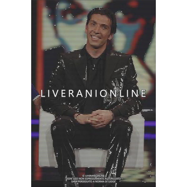 GIGI BUFFON TRASMISSIONE TV: \' CHIAMBRETTI NIGHT\' © ANTONIO SORANO - AG. ALDO LIVERANI SAS