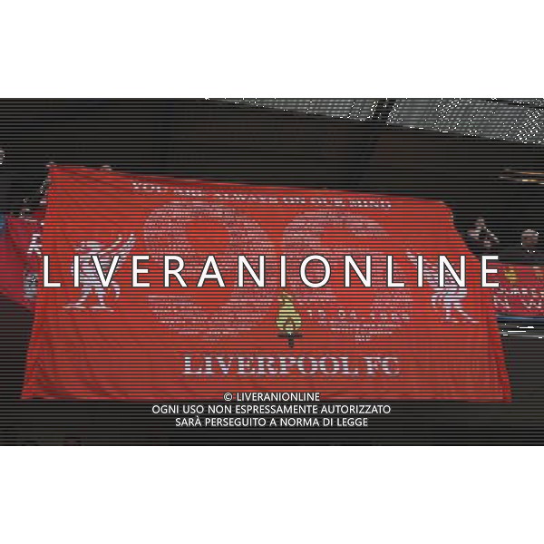 Liverpool fans display banners prior to kick off, Chelsea v Liverpool, UEFA Champions League Quarter Final 2nd leg , Stamford Bridge, London, Date 14042009 ph.ag aldo liverani sas only for italy