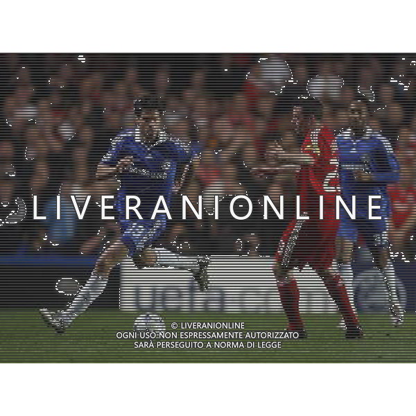 Michael Ballack of Chelsea : Chelsea vs Liverpool, Q.o.F of Champions League second leg at Stamford Bridge in London on 13/04/2008 ph.ag.aldo liverani sas only for italy