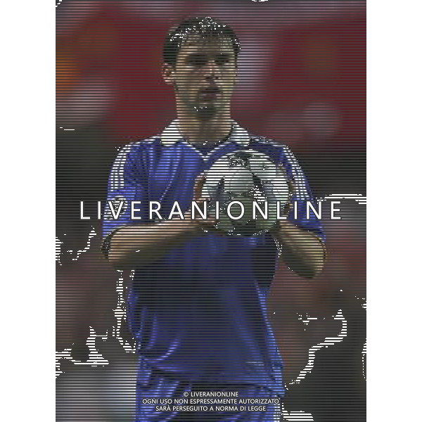 Branislav Ivanovic of Chelsea is shown during the European Champion Clubs Cup Quarter Final Second Leg match between Chelsea and Liverpool at Stamford Bridge on April 14, 2009 in London, United Kingdom. © TOM DULAT - Talking Sport/Photoshot - ag. Aldo Liverani sas ITALY ONLY QUARTI DI FINALE DI CHAMPIONS LEAGUE