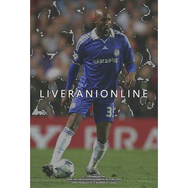 Nikolas Anelka of Chelsea is shown during the European Champion Clubs Cup Quarter Final Second Leg match between Chelsea and Liverpool at Stamford Bridge on April 14, 2009 in London, United Kingdom. © TOM DULAT - Talking Sport/Photoshot - ag. Aldo Liverani sas ITALY ONLY QUARTI DI FINALE DI CHAMPIONS LEAGUE