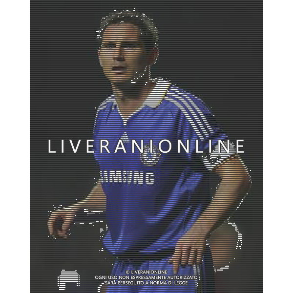 Frank Lampard of Chelsea is shown during the European Champion Clubs Cup Quarter Final Second Leg match between Chelsea and Liverpool at Stamford Bridge on April 14, 2009 in London, United Kingdom. © TOM DULAT - Talking Sport/Photoshot - ag. Aldo Liverani sas ITALY ONLY QUARTI DI FINALE DI CHAMPIONS LEAGUE