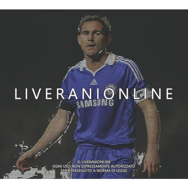 Frank Lampard of Chelsea is shown during the European Champion Clubs Cup Quarter Final Second Leg match between Chelsea and Liverpool at Stamford Bridge on April 14, 2009 in London, United Kingdom. © TOM DULAT - Talking Sport/Photoshot - ag. Aldo Liverani sas ITALY ONLY QUARTI DI FINALE DI CHAMPIONS LEAGUE