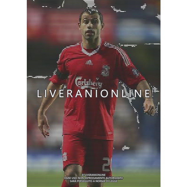 Javier Mascherano of Liverpool is shown during the European Champion Clubs Cup Quarter Final Second Leg match between Chelsea and Liverpool at Stamford Bridge on April 14, 2009 in London, United Kingdom. © TOM DULAT - Talking Sport/Photoshot - ag. Aldo Liverani sas ITALY ONLY QUARTI DI FINALE DI CHAMPIONS LEAGUE