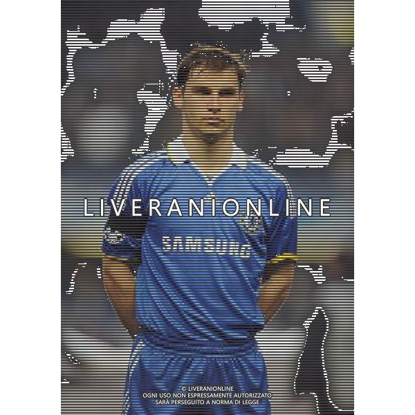 14.04.2009 - Chelsea / Liverpool - 1/4 finale Champions League -Stamford Bridge - Londres NELLA FOTO Branislav IVANOVIC Photo: Dave Winter / Icon Sport ONLY ITALY