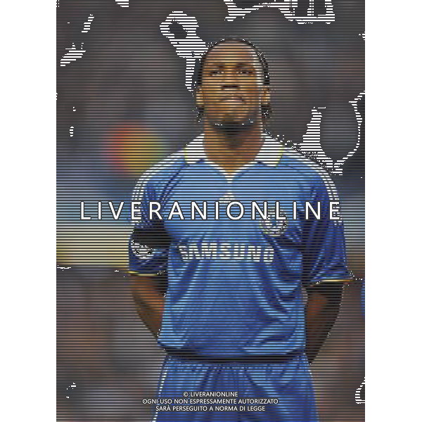 14.04.2009 - Chelsea / Liverpool - 1/4 finale Champions League -Stamford Bridge - Londres NELLA FOTO Didier DROGBA Photo: Dave Winter / Icon Sport ONLY ITALY