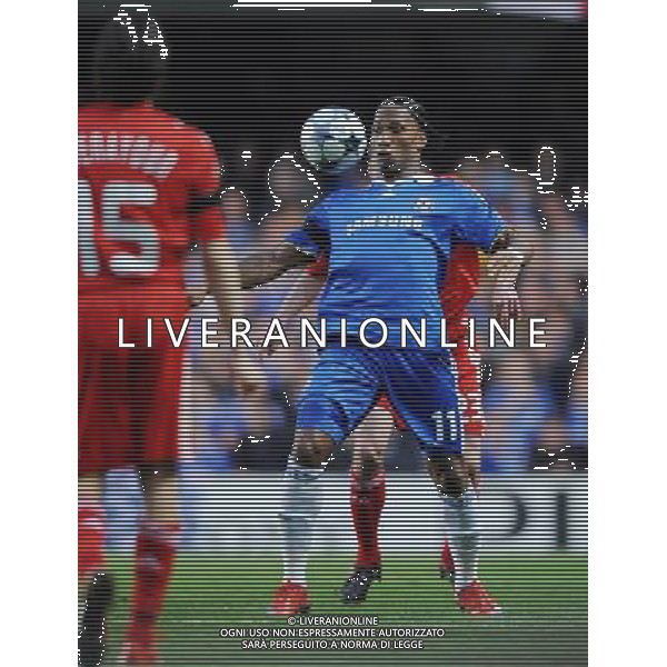 14.04.2009 - Chelsea / Liverpool - 1/4 finale Champions League -Stamford Bridge - Londres NELLA FOTO Didier DROGBA Photo: Dave Winter / Icon Sport ONLY ITALY