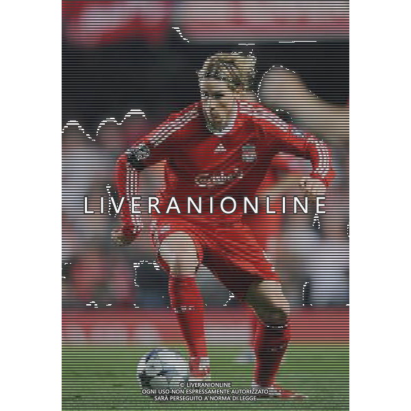 14.04.2009 - Chelsea / Liverpool - 1/4 finale Champions League -Stamford Bridge - Londres NELLA FOTO Fernando TORRES Photo: Dave Winter / Icon Sport ONLY ITALY