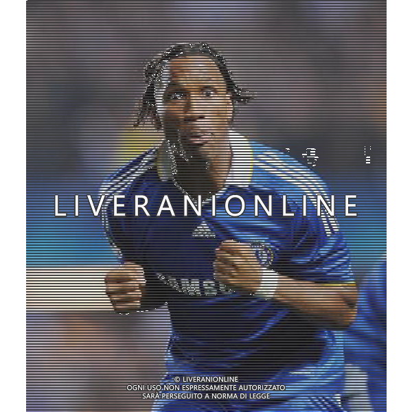 14.04.2009 - Chelsea / Liverpool - 1/4 finale Champions League -Stamford Bridge - Londres NELLA FOTO Joie Didier DROGBA Photo: Dave Winter / Icon Sport ONLY ITALY