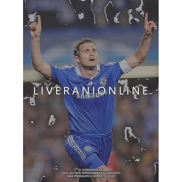 14.04.2009 - Chelsea / Liverpool - 1/4 finale Champions League -Stamford Bridge - Londres NELLA FOTO Frank LAMPARD Photo: Dave Winter / Icon Sport ONLY ITALY