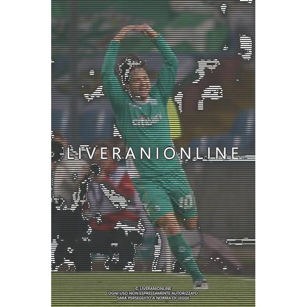 UDINE 16/04/2009 UDINESE WERDER BREMA COPPA UEFA ritorno QUARTI DI FINALE 2008/2009 CALCIO SPORT NELLA FOTO: l\'esultanza di diego ribas da cunha dopo il gol PH.GARBUIO/ag aldo liverani sas