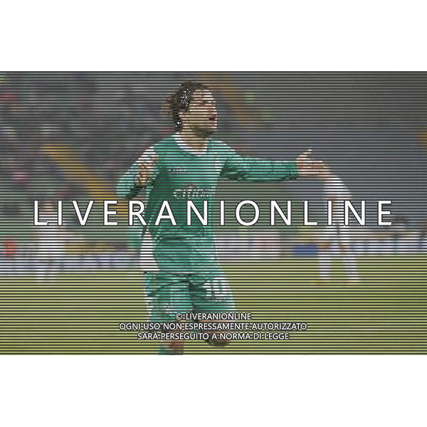 UDINE 16/04/2009 UEFA CUP QUARTER-FINAL 2ND LEG UDINESE-WERDER BREMEN NELLA FOTO:L\' ESULTANZA DI DIEGO RIBAS DOPO IL GOL FOTO PAOLA GARBUIO/AG.ALDO LIVERANI