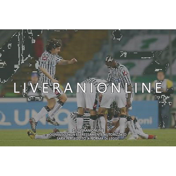 UDINE 16/04/2009 UEFA CUP QUARTER-FINAL 2ND LEG UDINESE-WERDER BREMEN NELLA FOTO:L\'ESULTANZA DI GOKHAN INLER DOPO IL GOL FOTO PAOLA GARBUIO/AG.ALDO LIVERANI