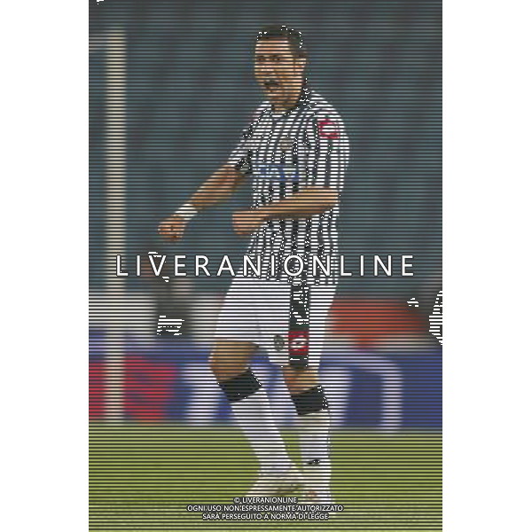 UDINE 16/04/2009 UEFA CUP QUARTER-FINAL 2ND LEG UDINESE-WERDER BREMEN NELLA FOTO:L\'ESULTANZA DI FABIO QUAGLIARELLA DOPO IL GOL FOTO PAOLA GARBUIO/AG.ALDO LIVERANI