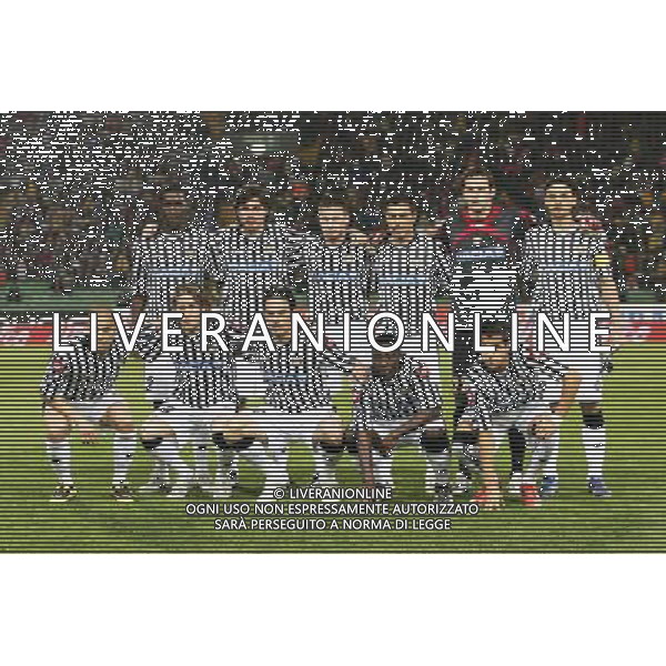 UDINE 16/04/2009 UEFA CUP QUARTER-FINAL 2ND LEG UDINESE-WERDER BREMEN NELLA FOTO:FORMAZIONE UDINESE FOTO PAOLA GARBUIO/AG.ALDO LIVERANI