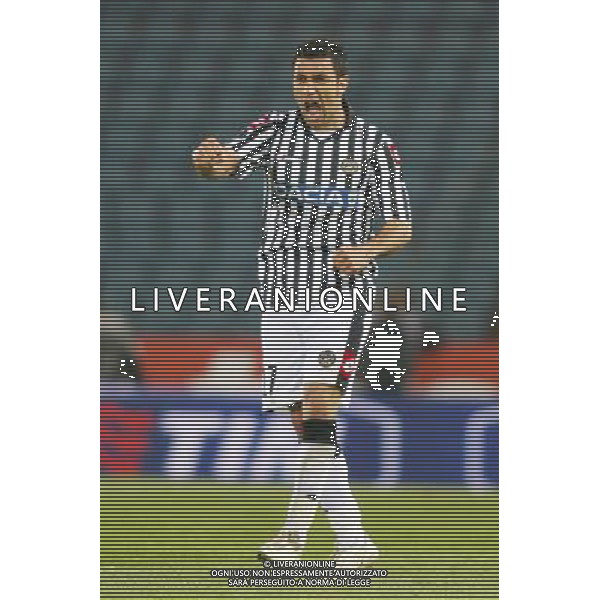 UDINE 16/04/2009 UEFA CUP QUARTER-FINAL 2ND LEG UDINESE-WERDER BREMEN NELLA FOTO:L\'ESULTANZA DI FABIO QUAGLIARELLA DOPO IL GOL FOTO PAOLA GARBUIO/AG.ALDO LIVERANI