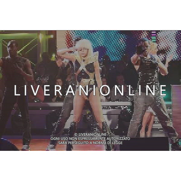 LADY GAGA TRASMISSIONE TV: \' QUELLI CHE IL CALCIO\' FOTO ANTONIO SORANO - AG. ALDO LIVERANI SAS
