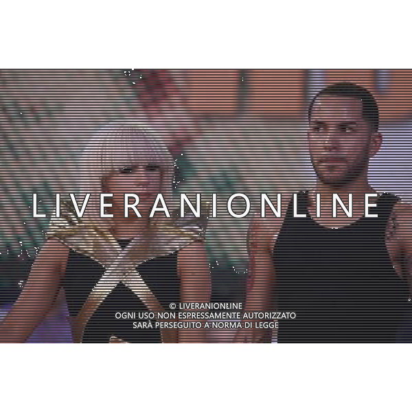 LADY GAGA TRASMISSIONE TV: \' QUELLI CHE IL CALCIO\' FOTO ANTONIO SORANO - AG. ALDO LIVERANI SAS