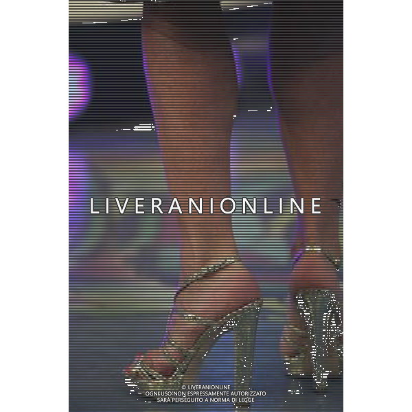 SIMONA VENTURA TRASMISSIONE TV: \' QUELLI CHE IL CALCIO\' FOTO ANTONIO SORANO - AG. ALDO LIVERANI SAS SCARPE