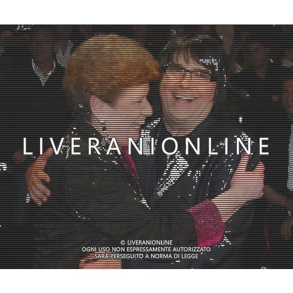 TRASMISSIONE TV: \' X FACTOR\' - SERATA FINALE NELLA FOTO: MARA MAIONCHI - RENATO ZERO © ANTONIO SORANO - AG. ALDO LIVERANI SAS