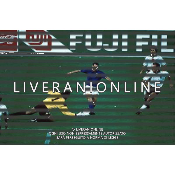 italy_england WORLD CUP 1990 CALCIO SPORT NELLA FOTO schillaci salvatore shilton peter (il gol) PH.AG.ALDO LIVERANI SAS 