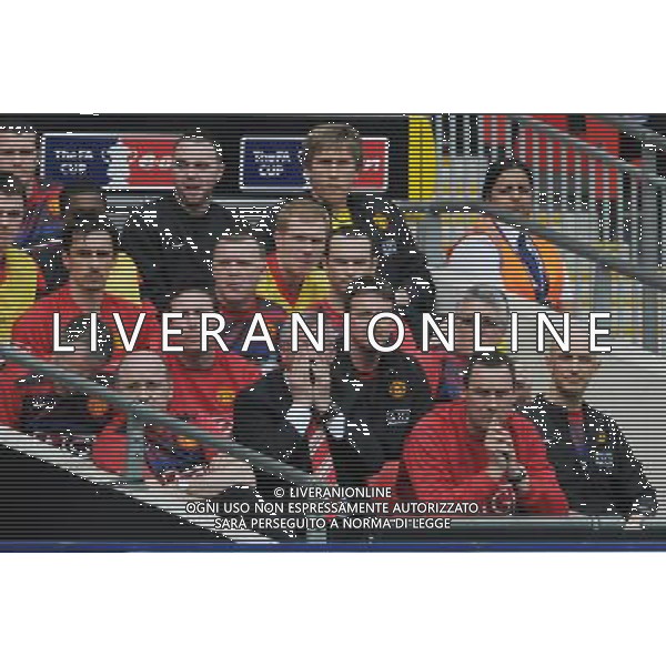 19/4/2009.WEMBLEY STADIUM.FA CUP SEMI FINAL.MANCHESTER UNITED V EVERTON.MANCHESTER UNITED ALEX FERGUSON ph ag. aldo liverani sas only italy