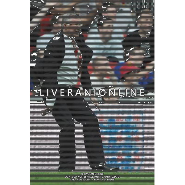 19/4/2009.WEMBLEY STADIUM.FA CUP SEMI FINAL.MANCHESTER UNITED V EVERTON.MANCHESTER UNITED ALEX FERGUSON ph ag. aldo liverani sas only italy