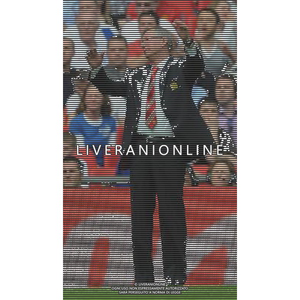 19/4/2009.WEMBLEY STADIUM.FA CUP SEMI FINAL.MANCHESTER UNITED V EVERTON.MANCHESTER UNITED ALEX FERGUSON ph ag. aldo liverani sas only italy