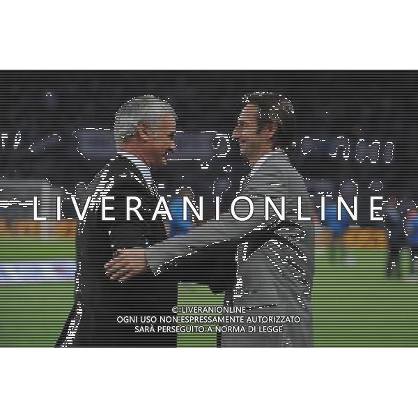 22-04-2009 Torino Sport Calcio Juventus Lazio Coppa Italia Tim 2008/2009 Nella foto: claudio ranieri e jean claud blanc ph.viganti/ag ALDO LIVERANI sas